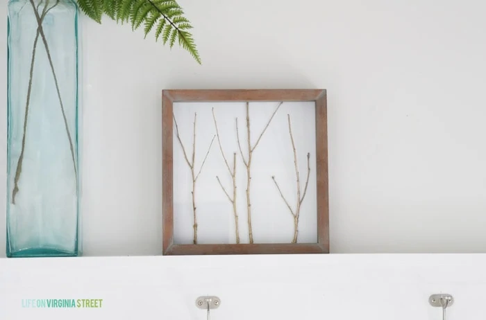 DIY Gold Stick Art - Life On Virginia Street