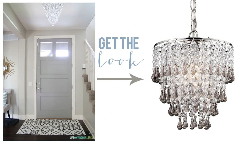 Get the Look - Entryway Chandelier - Life On Virginia Street