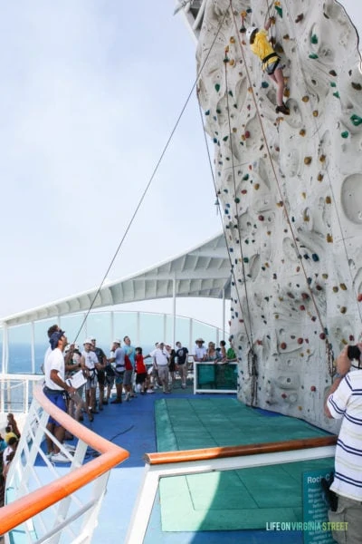 Mediterranean cruise day at sea activities and details