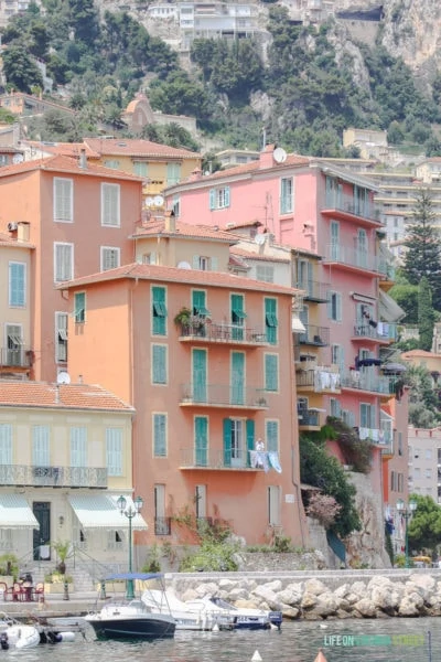 Villefranche Port in France